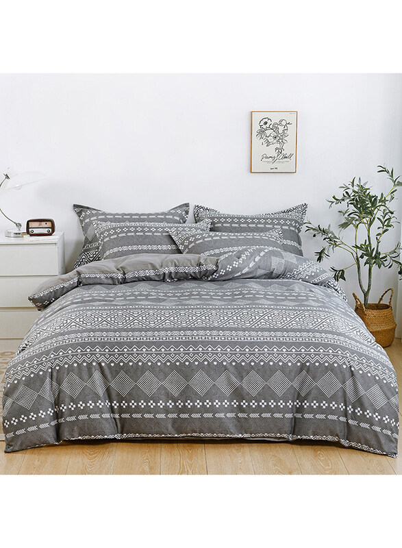 Aceir 6-Piece Microfiber Duvet Cover Set, 1 Duvet Cover + 1 Fitted Sheet + 4 Pillow Cases, King, Tapa
Aceir 6-Piece Microfiber Duvet Cover Set, 1 Duvet Cover + 1 Fitted Sheet + 4 Pillow Cases, King, Tapa