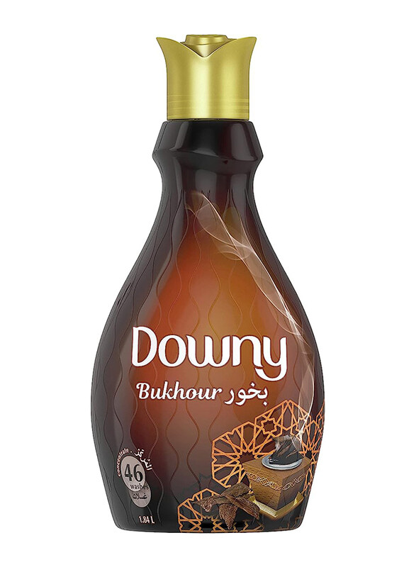 Downy Arabian Rituals Bukhour Fabric Softener, Fresh And Exotic, Woodchip, Amber, Sandalwood, Essential Oils, 1.84 Liters
Downy Arabian Rituals Bukhour Fabric Softener, Fresh And Exotic, Woodchip, Amber, Sandalwood, Essential Oils, 1.84 Liters