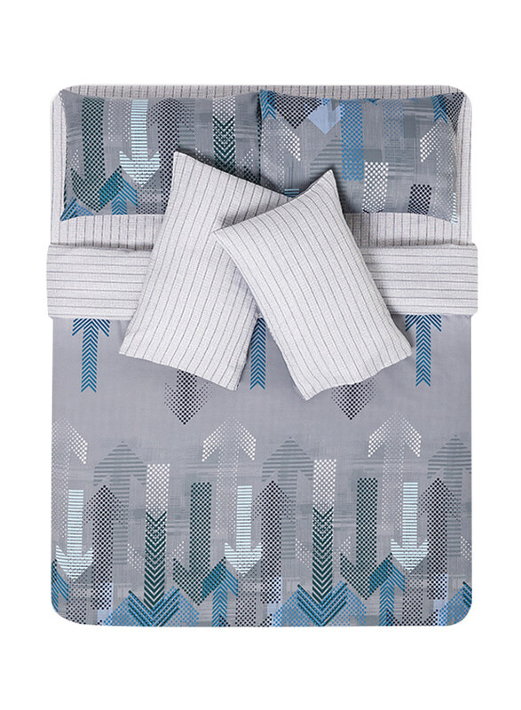 Aceir 6-Piece Vibrant Design Duvet Cover Set, Double Size 1 Fitted Bedsheet + 2 Pillow Cases, Multicolour
Aceir 6-Piece Vibrant Design Duvet Cover Set, Double Size 1 Fitted Bedsheet + 2 Pillow Cases, Multicolour