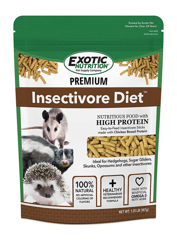 Exotic Nutrition Chicken Based Insectivore Diet Rats & Chinchillas Dry Food, 1.25 Lbs
Exotic Nutrition Chicken Based Insectivore Diet Rats & Chinchillas Dry Food, 1.25 Lbs