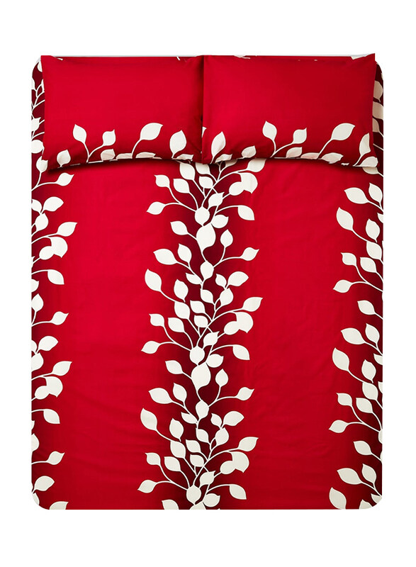 Aceir 3-Piece 180 TC Premium Collection Printed Cotton Fitted Bedsheet Set, 1 Bedsheet + 2 Pillow Cases, King, Cerise Red
Aceir 3-Piece 180 TC Premium Collection Printed Cotton Fitted Bedsheet Set, 1 Bedsheet + 2 Pillow Cases, King, Cerise Red