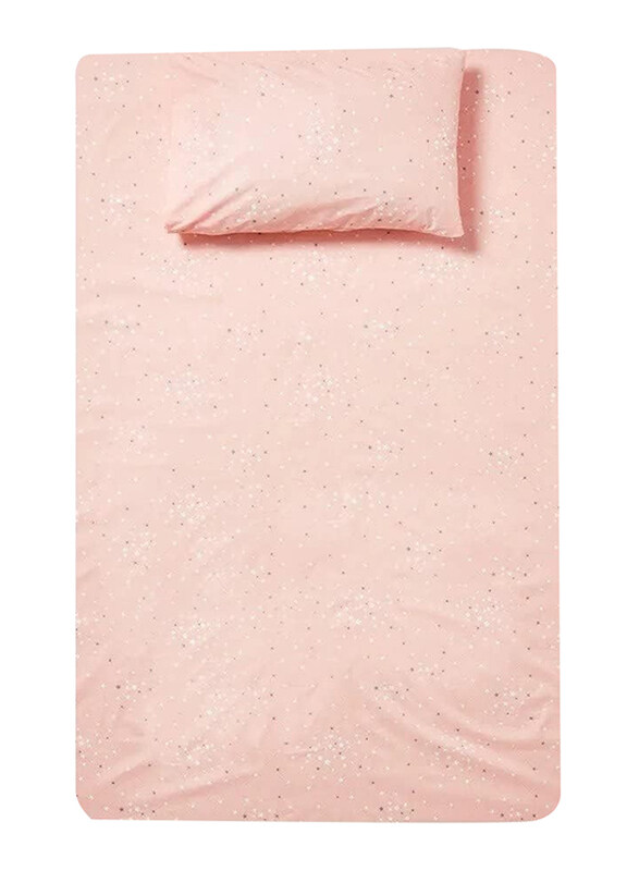 Aceir 2-Piece 180 TC Premium Collection Star Printed Cotton Bedsheet Set, 1 Bedsheet + 1 Pillow Case, Single, Peach
Aceir 2-Piece 180 TC Premium Collection Star Printed Cotton Bedsheet Set, 1 Bedsheet + 1 Pillow Case, Single, Peach