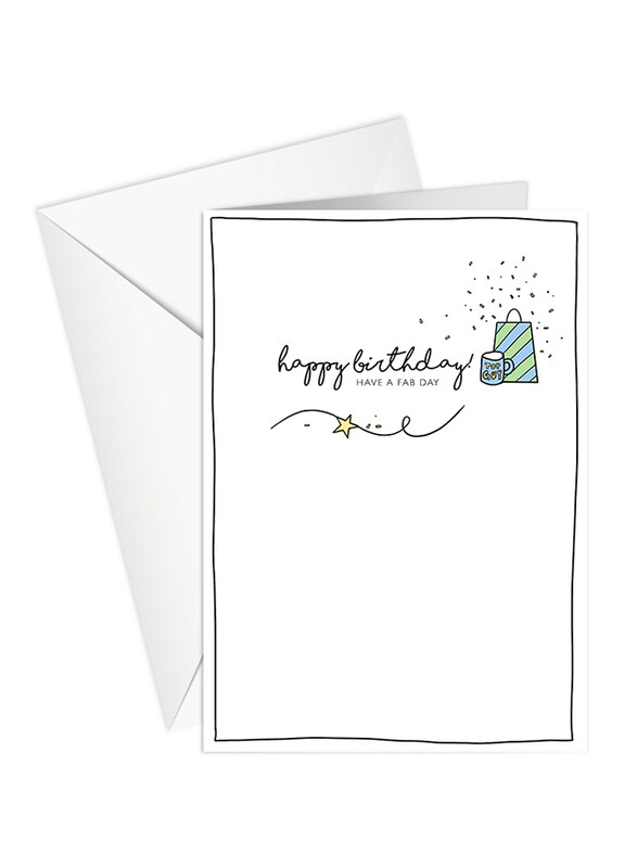Share The Love 109 Have a Fab Day Top Guy Happy Birthday Printed Greeting Card with Envelope, White
Share The Love 109 Have a Fab Day Top Guy Happy Birthday Printed Greeting Card with Envelope, White