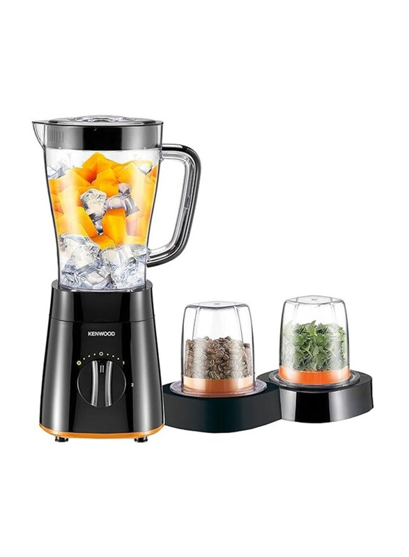 Kenwood 2L Smoothie Maker Belnder Set with 2L Juicing Bowl & Grinder Mill, 500W, BLP16.360, Black
Kenwood 2L Smoothie Maker Belnder Set with 2L Juicing Bowl & Grinder Mill, 500W, BLP16.360, Black