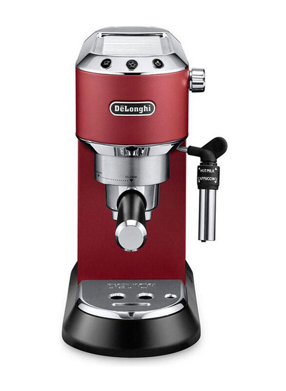 Delonghi Espresso & Cappuccino Maker Coffee Machine, 1350W, EC685, Multicolour
Delonghi Espresso & Cappuccino Maker Coffee Machine, 1350W, EC685, Multicolour
