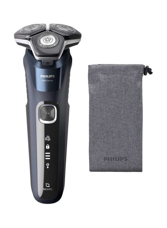 Philips 5000 Series Wet and Dry Electric Shaver with SkinIQ Technology, S5885/10, Black
Philips 5000 Series Wet and Dry Electric Shaver with SkinIQ Technology, S5885/10, Black