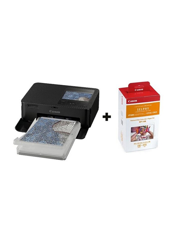 Canon RP-108 Black Compact Photo Printer Postcard Size Color Ink with Selphy CP1500 Photo Printer
Canon RP-108 Black Compact Photo Printer Postcard Size Color Ink with Selphy CP1500 Photo Printer