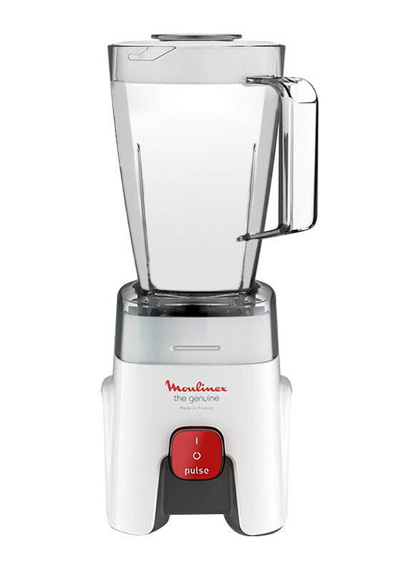 Moulinex Grinder & Grater Plastic Jug Made in France Blender, 1.75L, 500W, LM242B27, White/Clear
Moulinex Grinder & Grater Plastic Jug Made in France Blender, 1.75L, 500W, LM242B27, White/Clear