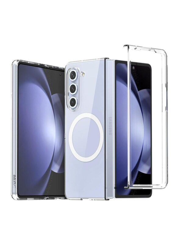 Araree Nukin M Samsung Galaxy Z Fold 5 Magsafe Case, Compatible with Magsafe Wireless Charger Transparent Slim Cover Scratchproof Hard PC Phone Case D
Araree Nukin M Samsung Galaxy Z Fold 5 Magsafe Case, Compatible with Magsafe Wireless Charger Transparent Slim Cover Scratchproof Hard PC Phone Case D
