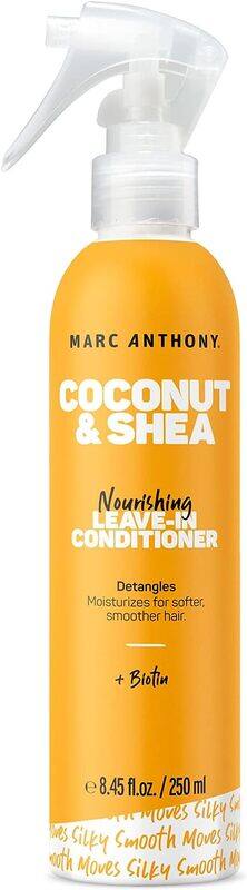 Marc Anthony 100% Extra Virgin Coconut Oil & Shea Butter Leave-In Conditioner, 250ml
Marc Anthony 100% Extra Virgin Coconut Oil & Shea Butter Leave-In Conditioner, 250ml