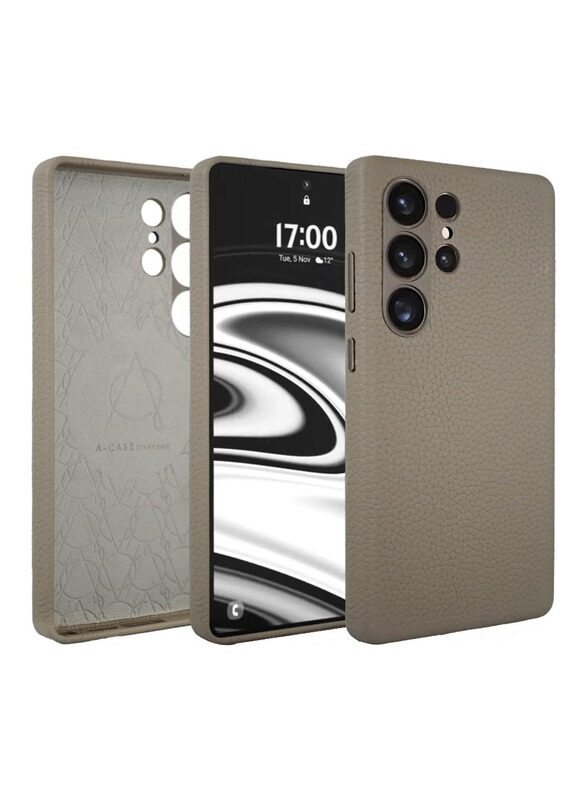 A-Case its My Case Amur Series Made of Premium Genuine Leather Case for S25 Ultra Full Protection Compatible with Magsafe - Grey
A-Case its My Case Amur Series Made of Premium Genuine Leather Case for S25 Ultra Full Protection Compatible with Magsafe - Grey