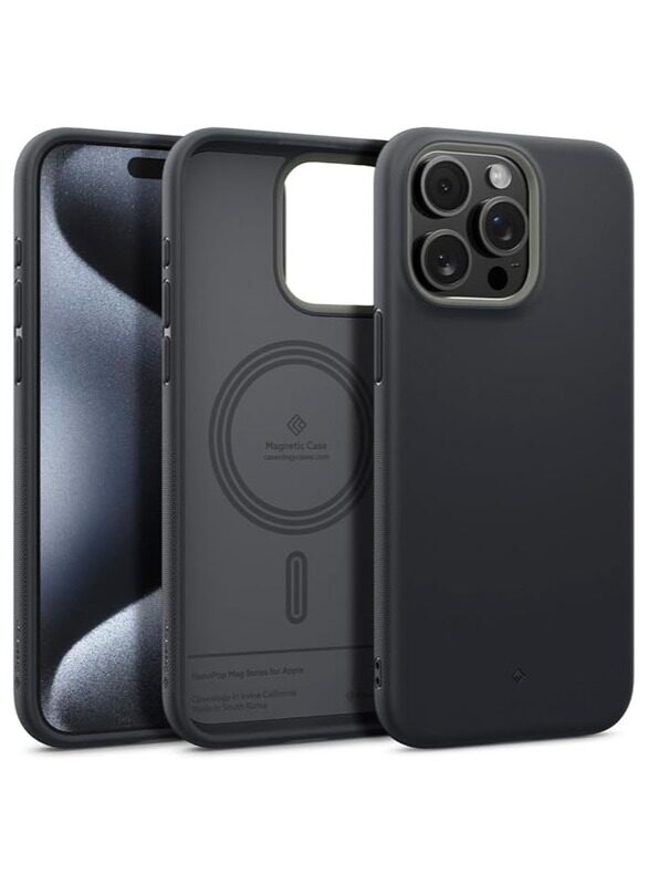 Caseology Nano Pop Mag for iPhone 15 Pro Magsafe Case 5G Dual Layer Silicone Case Military Grade Drop Tested 2023 iPhone 15 Pro - Black Sesame
Caseology Nano Pop Mag for iPhone 15 Pro Magsafe Case 5G Dual Layer Silicone Case Military Grade Drop Tested 2023 iPhone 15 Pro - Black Sesame