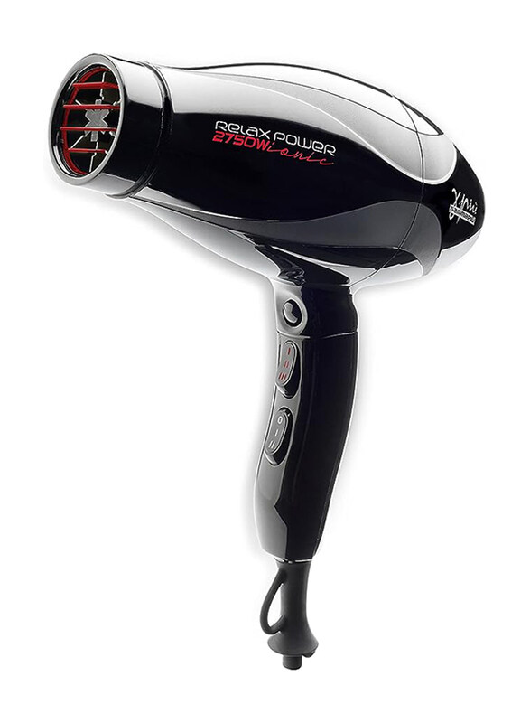 Gamma+ Relax Power Tourmaline Iconic Professional Hair Dryers, 2350-2750 W, Black
Gamma+ Relax Power Tourmaline Iconic Professional Hair Dryers, 2350-2750 W, Black