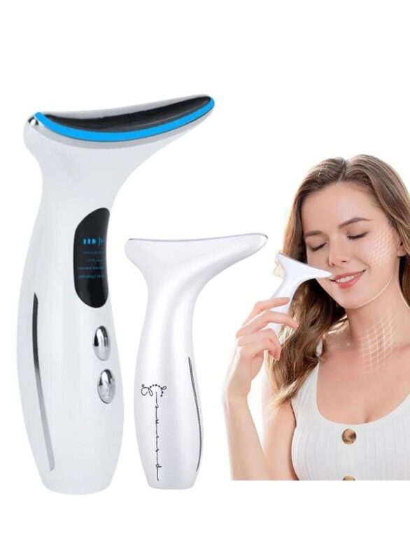 None Double Chin Therapy Facial Lifting Vibration Neck Massager Neck Face Massager, Electric Face and Neck Lifting Face Contouring Tool with 3 Colors of LE
None Double Chin Therapy Facial Lifting Vibration Neck Massager Neck Face Massager, Electric Face and Neck Lifting Face Contouring Tool with 3 Colors of LE