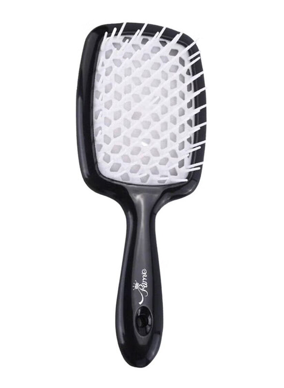 Prime Professional Detangler Superbrush Scalp Massage Paddle Brush for Dry Hair, Black/White, 1 Piece
Prime Professional Detangler Superbrush Scalp Massage Paddle Brush for Dry Hair, Black/White, 1 Piece
