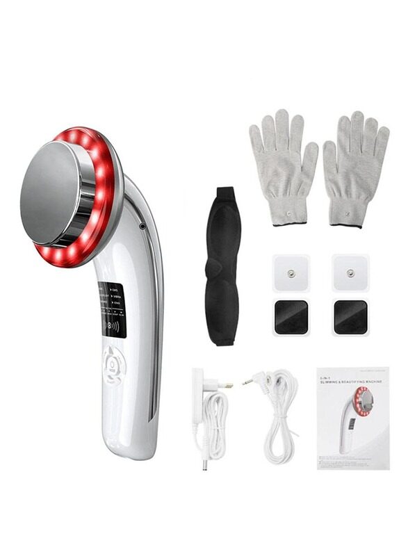 None 6 in 1 Ultrasonic Slimming Instrument, Blue Red Light Skin Care Device for Shoulder Arm Leg Waist Hip Massage and Skin Lifting Tighting Beauty Machine
None 6 in 1 Ultrasonic Slimming Instrument, Blue Red Light Skin Care Device for Shoulder Arm Leg Waist Hip Massage and Skin Lifting Tighting Beauty Machine