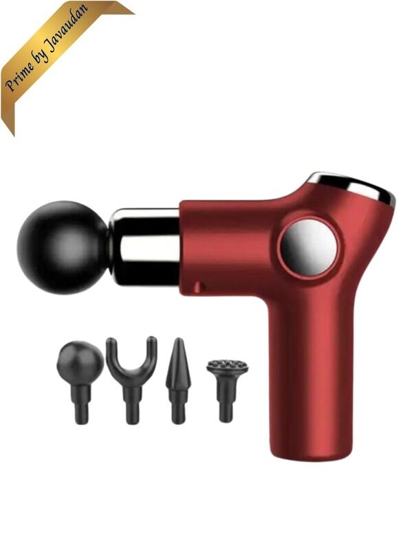 None Mini Massage Gun Deep Tissue, Portable 6 Speeds Percussion Muscle Massager with 4 Massage Heads 1800mAh Battery & Type-C Charging, 35dB Super Quiet Ma
None Mini Massage Gun Deep Tissue, Portable 6 Speeds Percussion Muscle Massager with 4 Massage Heads 1800mAh Battery & Type-C Charging, 35dB Super Quiet Ma