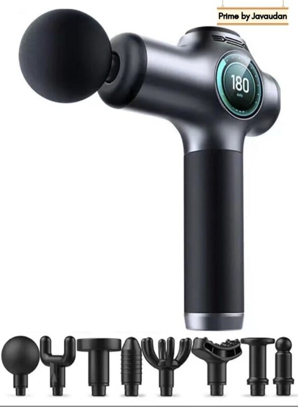 None LCD Touch Screen Massage Gun 99 Gears Body Deep Tissue Percussion Handheld Back Leg Muscle Massager With 8 Massage Heads Portable Fascia Gun Neck Musc
None LCD Touch Screen Massage Gun 99 Gears Body Deep Tissue Percussion Handheld Back Leg Muscle Massager With 8 Massage Heads Portable Fascia Gun Neck Musc