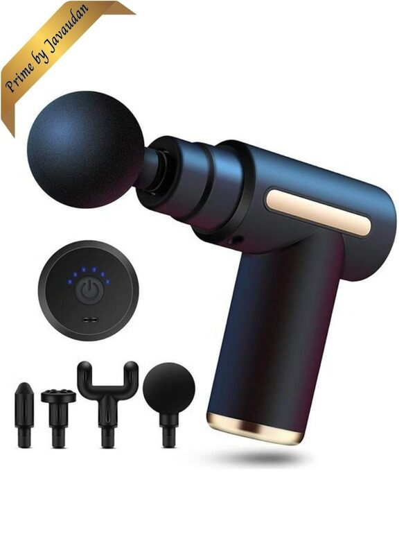 None Mini Massage Gun Deep Tissue, Portable 6 Speeds Percussion Muscle Massager with 4 Massage Heads 1800mAh Battery & Type-C Charging, 35dB Super Quiet Ma
None Mini Massage Gun Deep Tissue, Portable 6 Speeds Percussion Muscle Massager with 4 Massage Heads 1800mAh Battery & Type-C Charging, 35dB Super Quiet Ma