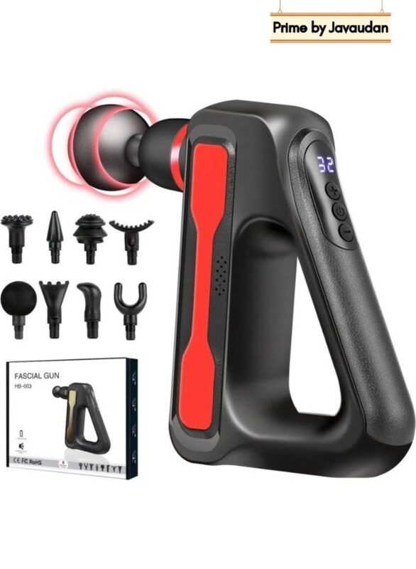 None 32 Speed Gun Deep Tissue Handheld with 32 Speed Levels 8 Massage Heads LCD Display Muscle Massager Quiet Powerful Percussion Fascial Gun for Pain Reli
None 32 Speed Gun Deep Tissue Handheld with 32 Speed Levels 8 Massage Heads LCD Display Muscle Massager Quiet Powerful Percussion Fascial Gun for Pain Reli
