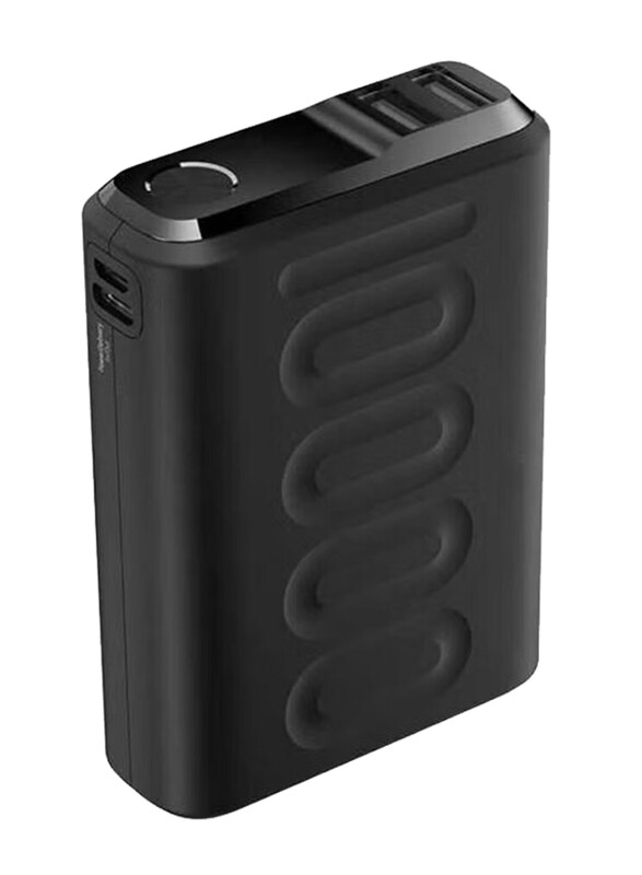Prime 10000mAh Wired Fast Charging Power Bank with USB Type-C Input, Black
Prime 10000mAh Wired Fast Charging Power Bank with USB Type-C Input, Black