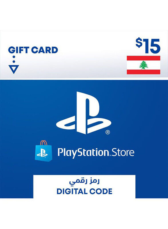 Sony PlayStation Network LEB Store 15 Dollar Gift Card for PlayStation, Multicolour
Sony PlayStation Network LEB Store 15 Dollar Gift Card for PlayStation, Multicolour