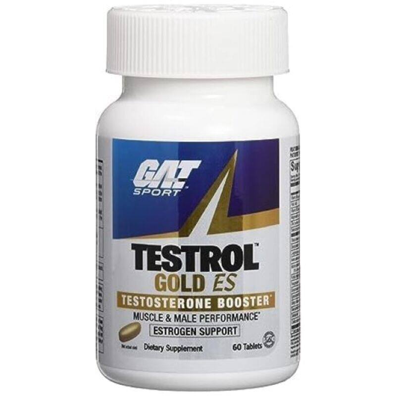 Gat Sport Testrol Gold ES - Testosterone Booster - 60 Tablets - Muscle and Male Performance - Estrogen Support.
Gat Sport Testrol Gold ES - Testosterone Booster - 60 Tablets - Muscle and Male Performance - Estrogen Support.