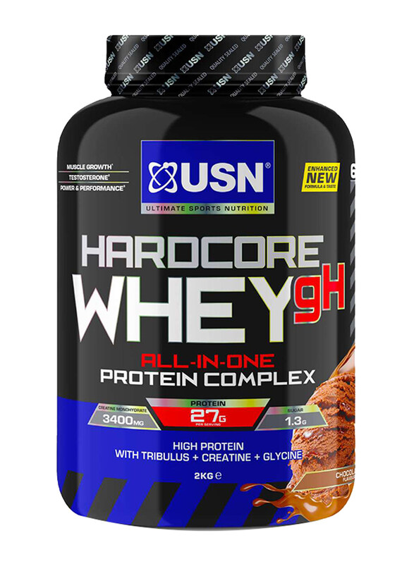 USN All-in-One Hardcore Whey Gh Protein Complex Powder with Tribulus, 2 KG, Chocolate Waffle
USN All-in-One Hardcore Whey Gh Protein Complex Powder with Tribulus, 2 KG, Chocolate Waffle