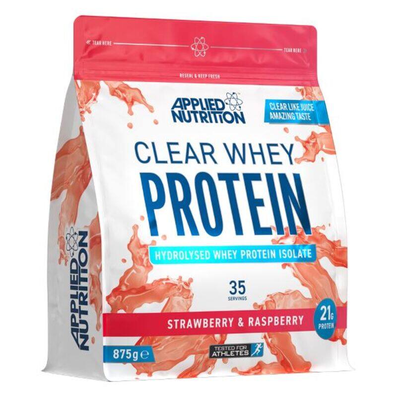 Applied Nutrition Clear Whey Protein - Hydrolyzed Whey Protein Isolate 35 Servings 875g Strawberry & Raspberry
Applied Nutrition Clear Whey Protein - Hydrolyzed Whey Protein Isolate 35 Servings 875g Strawberry & Raspberry
