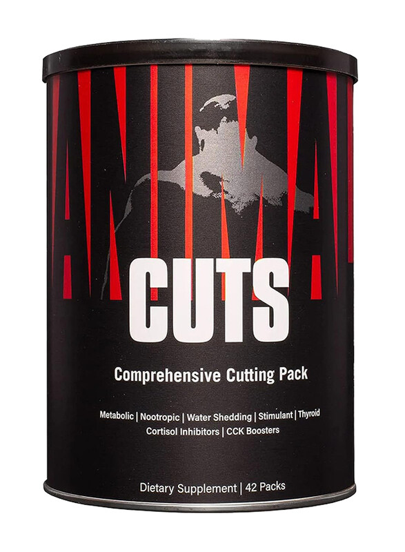 Animal Cuts Comprehensive Cutting Pack Dietary Supplement, 42 Pack, Unflavoured
Animal Cuts Comprehensive Cutting Pack Dietary Supplement, 42 Pack, Unflavoured