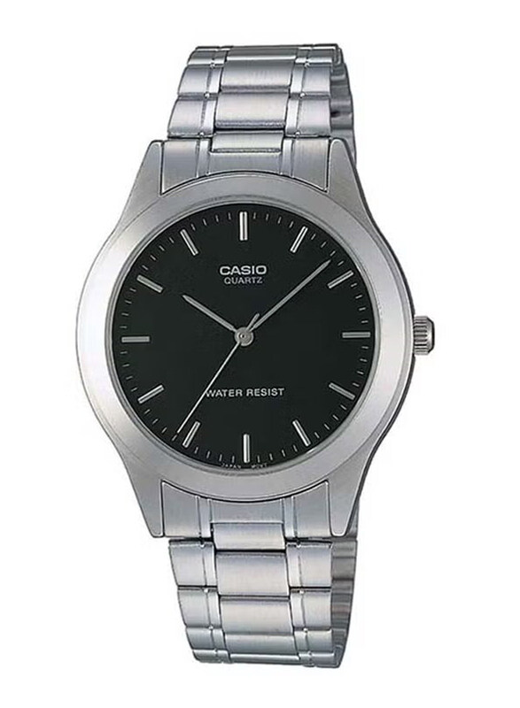 Casio Enticer Analog Wrist Watch for Men with Stainless Steel Band, Water Resistant, MTP-1128A-1ARDF, Silver-Black
Casio Enticer Analog Wrist Watch for Men with Stainless Steel Band, Water Resistant, MTP-1128A-1ARDF, Silver-Black