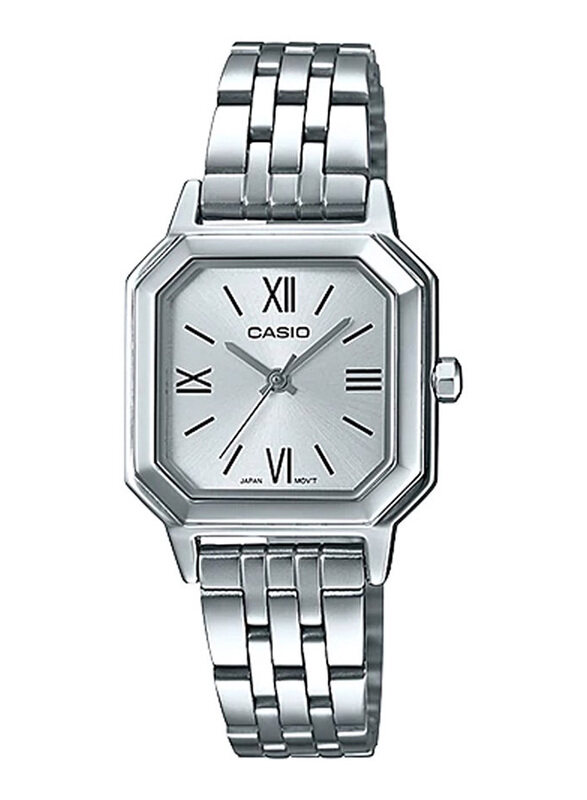 Casio Analog Quartz Watch for Women with Stainless Steel Band, Water Resistant, LTP-E169D-7BDF, Silver
Casio Analog Quartz Watch for Women with Stainless Steel Band, Water Resistant, LTP-E169D-7BDF, Silver