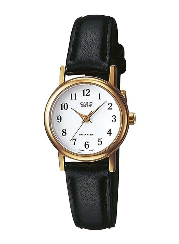 Casio Analog Quartz Watch for Women with Leather Band, Water Resistant, LTP-1095Q-7BD, Black-White
Casio Analog Quartz Watch for Women with Leather Band, Water Resistant, LTP-1095Q-7BD, Black-White