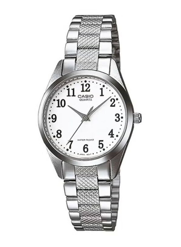 Casio Classic Analog Wrist Watch for Men with Stainless Steel Band, Water Resistant, MTP-1274D-7BDF, Silver-White
Casio Classic Analog Wrist Watch for Men with Stainless Steel Band, Water Resistant, MTP-1274D-7BDF, Silver-White