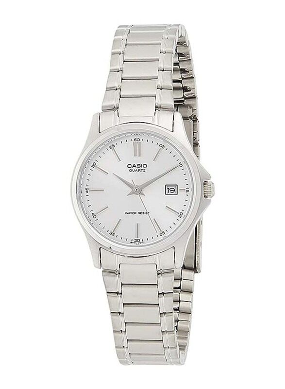 Casio Analog Quartz Watch for Women with Stainless Steel Band, Water Resistant, LTP-1183A-7ADF, Silver
Casio Analog Quartz Watch for Women with Stainless Steel Band, Water Resistant, LTP-1183A-7ADF, Silver