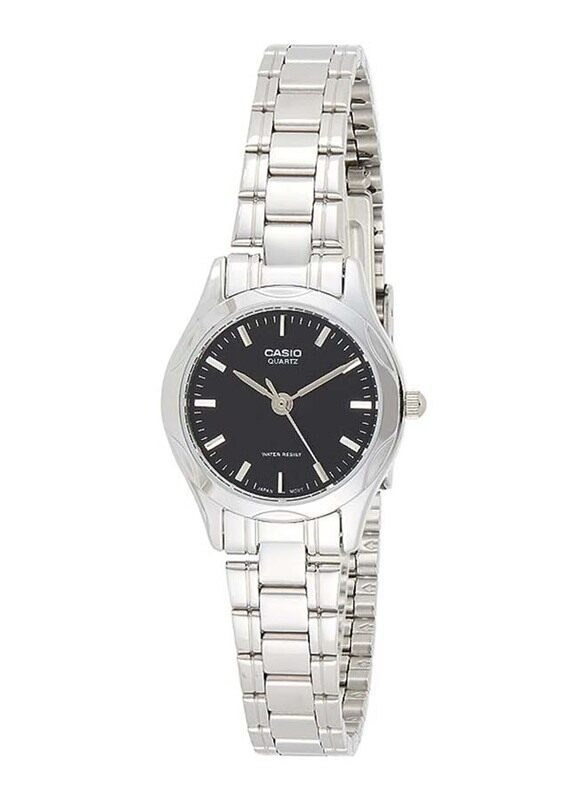 Casio Analog Quartz Watch for Women with Stainless Steel Band, Water Resistant, LTP-1275D-1ADF, Silver-Black
Casio Analog Quartz Watch for Women with Stainless Steel Band, Water Resistant, LTP-1275D-1ADF, Silver-Black