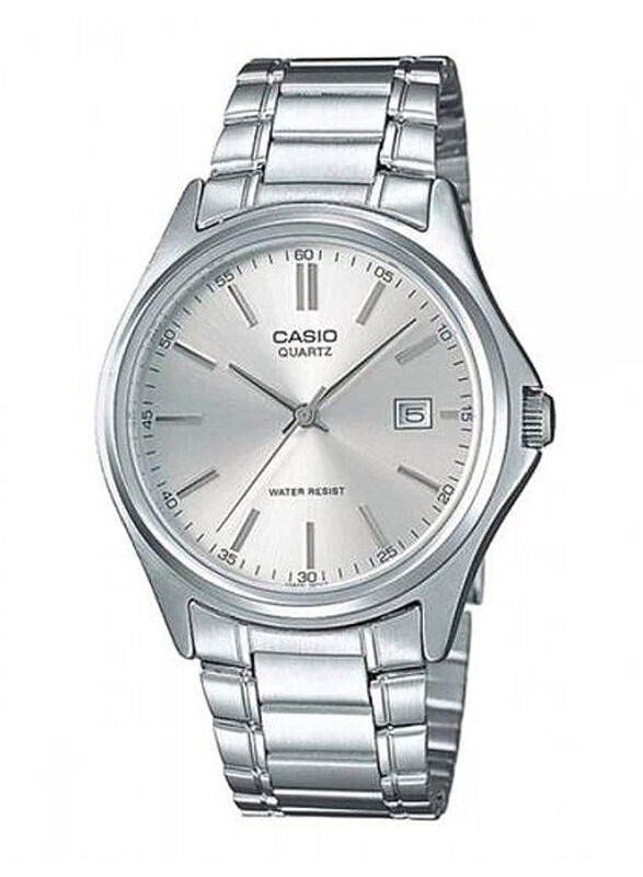 Casio Analog Wrist Watch for Men with Stainless Steel Band, Water Resistant, MTP-1183A-7ADF, Silver-White
Casio Analog Wrist Watch for Men with Stainless Steel Band, Water Resistant, MTP-1183A-7ADF, Silver-White
