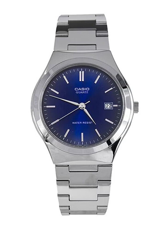 Casio Enticer Analog Wrist Watch for Women with Stainless Steel Band, Water Resistant, MTP-1170A-2ARDF, Silver-Blue
Casio Enticer Analog Wrist Watch for Women with Stainless Steel Band, Water Resistant, MTP-1170A-2ARDF, Silver-Blue