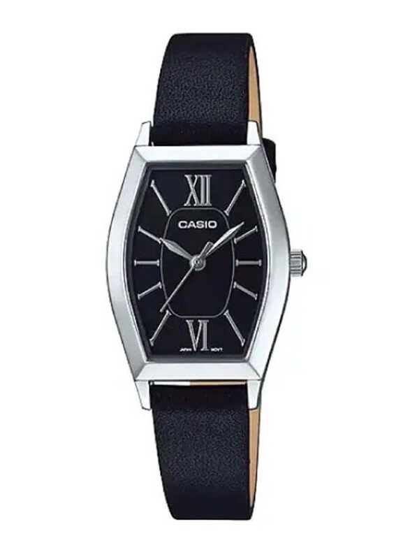 Casio Analog Quartz Watch for Women with Leather Band, Water Resistant, LTP-E167L-1ADF, Black
Casio Analog Quartz Watch for Women with Leather Band, Water Resistant, LTP-E167L-1ADF, Black