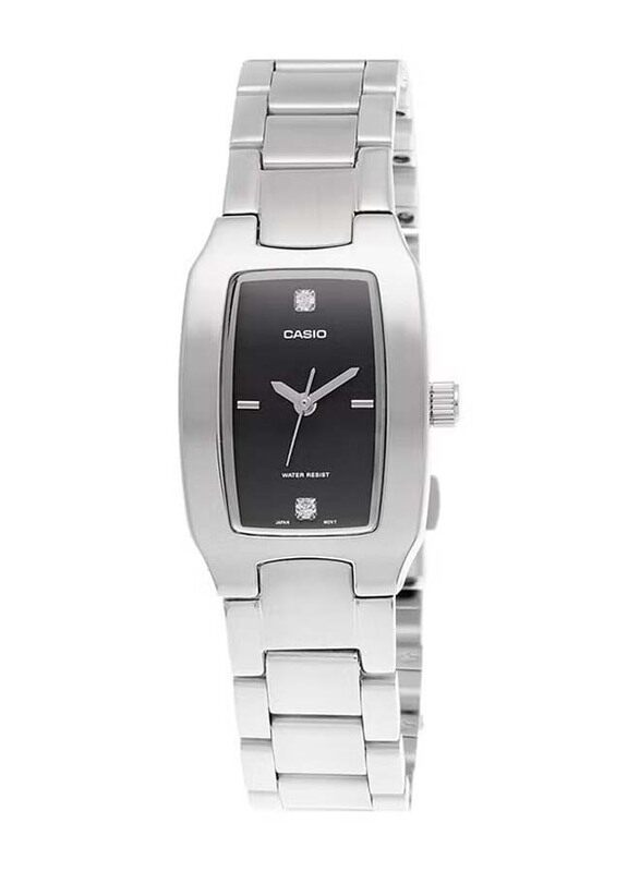 Casio Analog Quartz Watch for Women with Stainless Steel Band, Water Resistant, LTP-1165A-1C2DF, Silver-Black
Casio Analog Quartz Watch for Women with Stainless Steel Band, Water Resistant, LTP-1165A-1C2DF, Silver-Black