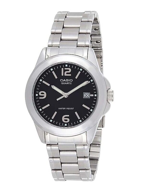 Casio Analog Quartz Watch for Women with Stainless Steel Band, Water Resistant, LTP-1215A-1ADF, Silver-Black
Casio Analog Quartz Watch for Women with Stainless Steel Band, Water Resistant, LTP-1215A-1ADF, Silver-Black