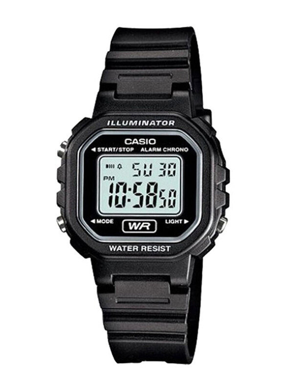 Casio Digital Watch for Men with Resin Band, Water Resistant, LA-20WH-1ADF, Black-Grey
Casio Digital Watch for Men with Resin Band, Water Resistant, LA-20WH-1ADF, Black-Grey