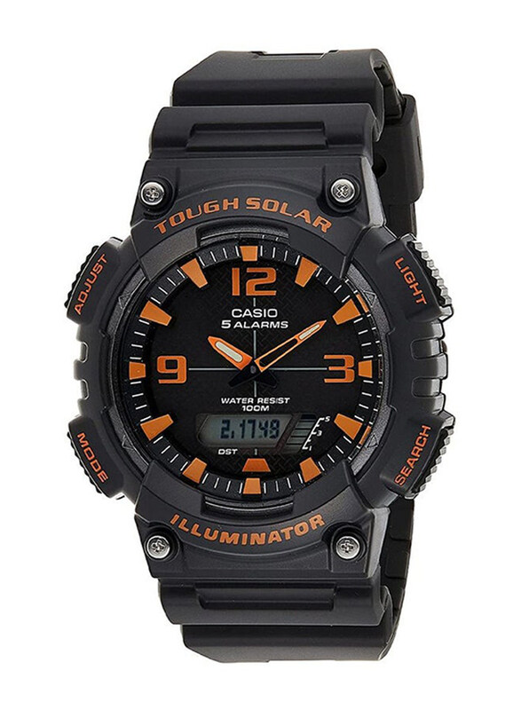 Casio Vintage Collection Analog/Digital Watch for Men with Resin Band, Water Resistant, AQ-S810W-8AVDF, Black
Casio Vintage Collection Analog/Digital Watch for Men with Resin Band, Water Resistant, AQ-S810W-8AVDF, Black