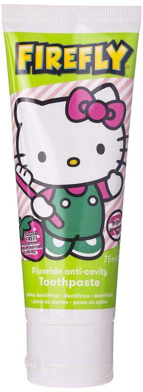 Dr. Fresh Firefly Hello Kitty Striped Strawberry Gel Fluoride Anti Cavity Toothpaste, 75ml
Dr. Fresh Firefly Hello Kitty Striped Strawberry Gel Fluoride Anti Cavity Toothpaste, 75ml