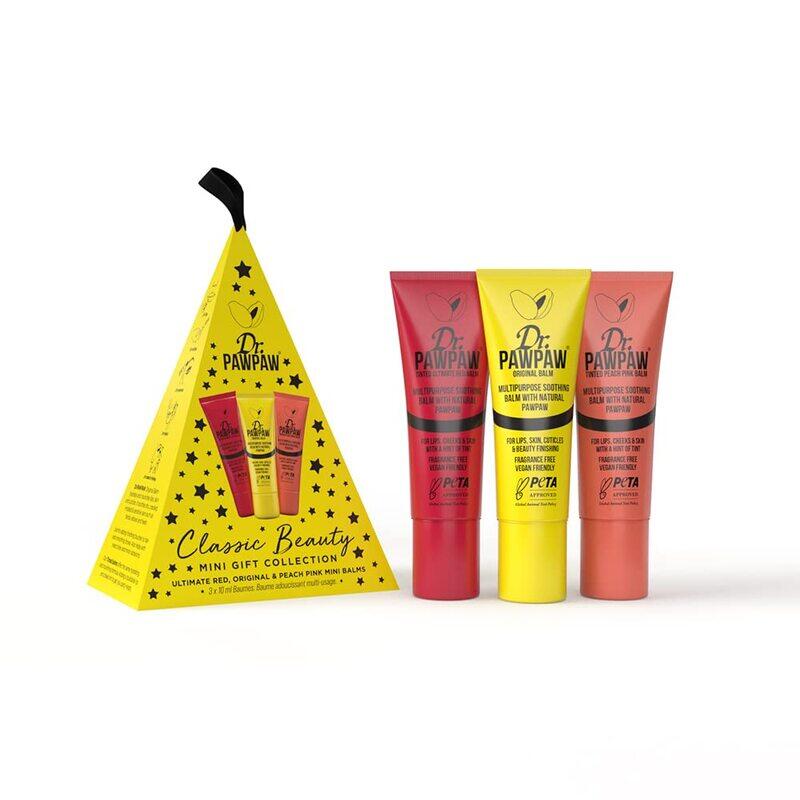 Dr. Pawpaw Classic Beauty Mini Gift Collection Original Ultimate Red + Peach Pink Balm Set, Multicolour
Dr. Pawpaw Classic Beauty Mini Gift Collection Original Ultimate Red + Peach Pink Balm Set, Multicolour
