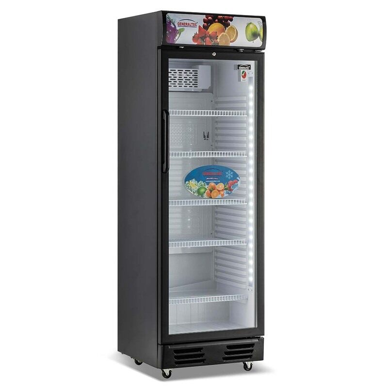 Generaltec Showcase Chiller Single Glass Door, Black Color, with 5 Year Compressor & 1 Year Full Warranty
Generaltec Showcase Chiller Single Glass Door, Black Color, with 5 Year Compressor & 1 Year Full Warranty