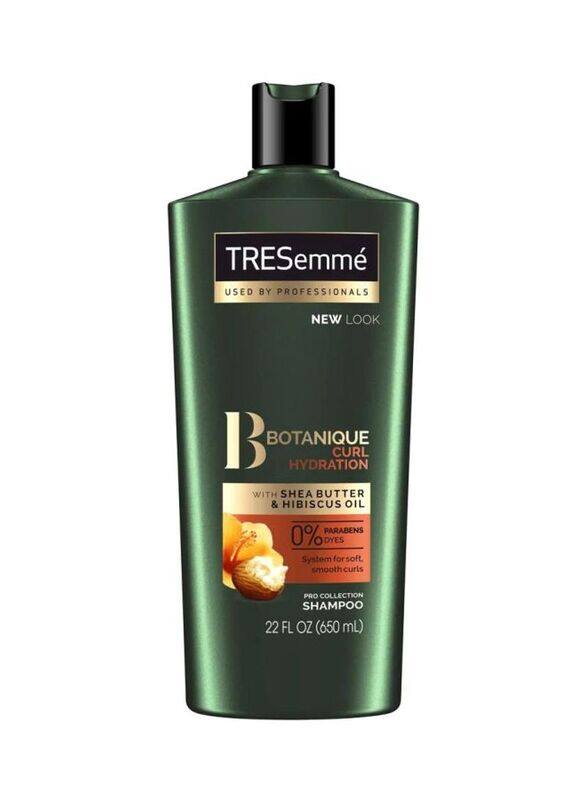 Tresemme Botanique Curl Hydration Shampoo 2ith Hibiscus Oil and Shea Butter for All Hair Types, 650ml
Tresemme Botanique Curl Hydration Shampoo 2ith Hibiscus Oil and Shea Butter for All Hair Types, 650ml