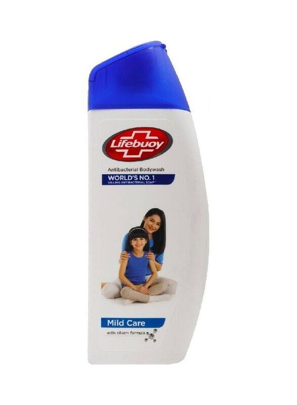 Lifebuoy Mild Care Germ Protection Body Wash with Active Silver Formula for Sensitive Skin, 300ml
Lifebuoy Mild Care Germ Protection Body Wash with Active Silver Formula for Sensitive Skin, 300ml