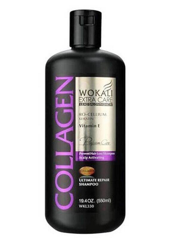 Generic Wokali Extra Care Ro-Cellium Collagen Ultimate Repair Shampoo for All Hair Types, WKL330, 550ml
Generic Wokali Extra Care Ro-Cellium Collagen Ultimate Repair Shampoo for All Hair Types, WKL330, 550ml