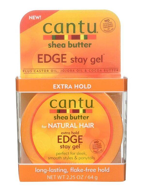 Cantu Shea Butter For Natural Hair Extra Hold Edge Stay Gel for Curly Hair, 6-Pieces x 64g
Cantu Shea Butter For Natural Hair Extra Hold Edge Stay Gel for Curly Hair, 6-Pieces x 64g